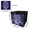 (US Local)DIY Diamond Painting Storage Box Canvas Organizer Box Diamond Painting Kit (J)