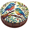 Diamond Painting Snack Box Kit Art Decor Round Snack Box Handmade Art Decoration
