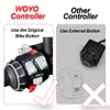 WOYO For BMW R1300 R1200 R1250 F650 F750 F850 F900 S1000R S1000XR K1600 Motorcycle light Control with lamp, Dim Light by Original Buttons