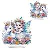 Acrylic White Horse Elf - 5D DIY Craft Ornament