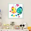 Fish - 9CT Partial Beaded Cross Stitch Kit(27x27cm)