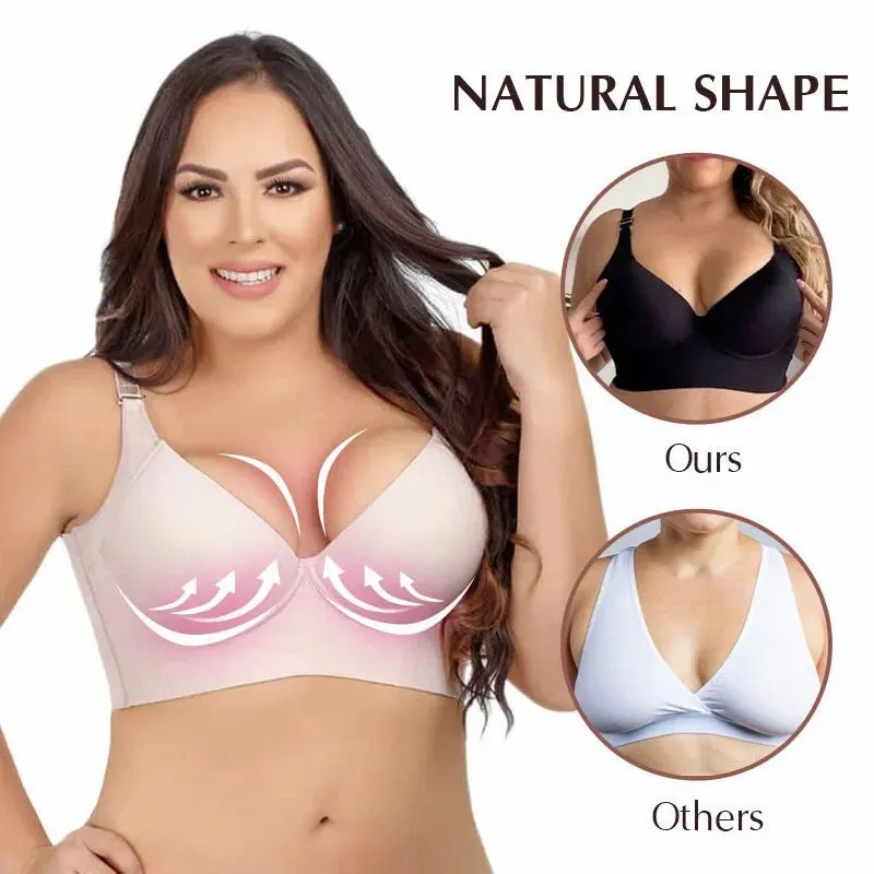 Deep Cup Bra Hide Back Fat With Shapewear Incorporated（Buy 1 Get 1 Free）(2 PACK)