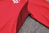 Joyfball 2024/2025 Brazil International Half-Pull Training Suit Red Football Shirt 1:1 Thai Quality