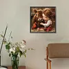 Diamond Painting-DIY Full Round Drill Girl And Animal