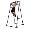 [US Local Warehouse] Foldable Free Standing Pull Up Bar Stand Power Tower Workout Station for Home Gym Strength Training Adjustable Pullup Fitness Equipment Multifunctional Exercise Rack