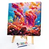 Coral-Paint by Numbers Acrylic Painting 40*40cm