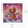 Diamond Painting -DIY Round Partial AB Drill Biscuits Candy House(45x45cm)