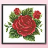 Rose - 9CT Partial Beaded Cross Stitch Kit(27x24cm)