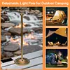 Camping Lights Support Aluminum Alloy Desktop Light Stand for Outdoor Camping
