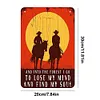 (Multi Style)Cowboy - Vintage Metal Signs - 20*30cm