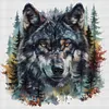 Forest Wolf - 11CT Stamped Cross Stitch - 50*50cm - Animal