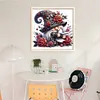 Rose Gnome-11CT Stamped Cross Stitch 50*50cm/19.69*19.69in