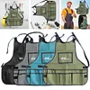 Work Apron Oxford Cloth Waterproof Heavy Duty Woodworking Apron for Woman Men
