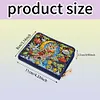 (US Local)DIY Diamond Art Diamond Dot Card Pack 5D Diamond Painting Coin Pouch Gift (Owl)
