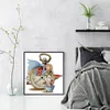 Sleeping Alice -16CT Stamped Cross Stitch Kit(26*28cm)