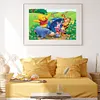 Winnie The Pooh - 11CT Stamped Cross Stitch - 50*40cm - Disney