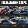 Car Auto Vehicle Remote Pilot Light Laser Anti-Collision Taillight Warning Lamp