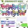 8PCS DIY Diamond Painting Garden Stakes Decor Kit (Butterfly)