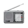 Portable Radio with Rechargeable Battery & Earphone FM AM SW Radio Pocket Radio
