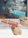 Shooting Game Gun for Switch 2 Joy-Con Controller Shooting Gunstock Hand Grip