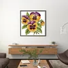 (Stamped/Counted) Flower Of Happiness - 14CT Cross Stitch 17*17cm/6.69*6.69in(Brand)