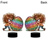 (US Local)Acrylic Double Sided Boy Egg Diamond Painting LED Night Light for Easter