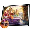 (US Local)Dragon - Round AB Drills Diamond Painting(55x45cm)