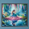 Girl - Round AB Drills Diamond Painting(55x50cm)