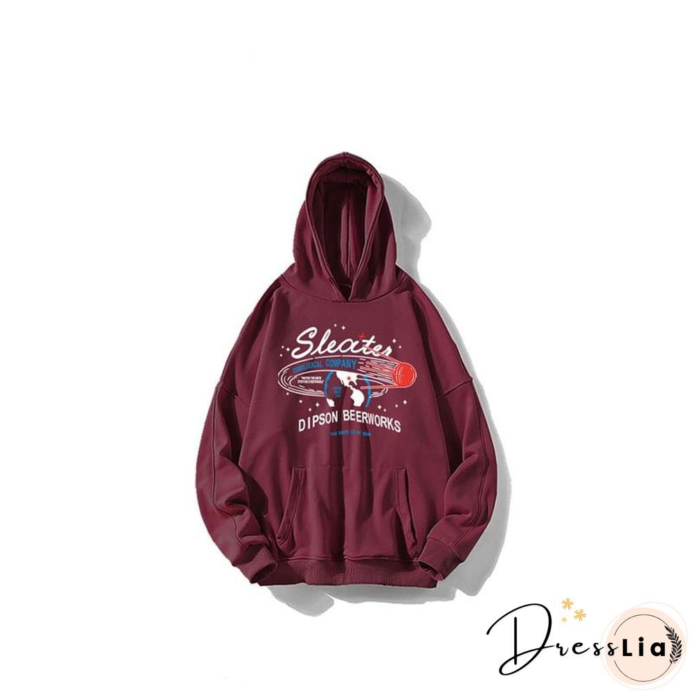 Harajuku Letter Print Hoodies Sweatshirt Spring Autumn Vintage Clothes for Women Korean Style Loose Streetwear Female Pullover