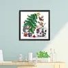 Stamped Cross Stitch-Christmas Tree  (28*28cm)