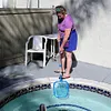 Swimming Pool Skimmer Net with Telescopic Pole Ponds Cleaning Debris Tools