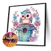 Owl-Special Shaped Diamond Painting Kit