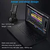 USB Microphone Computer Cardioid Condenser Mic, JOUNIVO PC Laptop Recording Microphone with Mute Button & LED Indicator for Studio Recording Vocals, YouTube, Streaming Broadcast, Podcasting, Skype