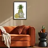Pineapple Gnome -  11CT Partial Beaded Cross Stitch Kit(25x35cm)