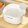 Ultrasonic Fruit and Vegetable Washing Machine Vegetables Cleaning Basket
