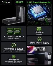 AMD Radeon 7600M XT-- AD-GP1 External GPU Docking Station