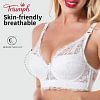 Triumph - Koronkowy biustonosz bez fiszbin 【75-110】