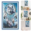 (US Local)Wolf -11CT Stamped Cross Stitch Kit(40x70cm)