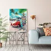 Beach Van - 11CT Stamped Cross Stitch - 40*50cm