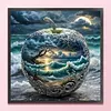 Seaside Crystal Apple-Full Round Diamond Painting 40*40CM