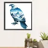 Eagle Landscape-Full Round Diamond Painting 