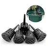 10Pcs Plant Fertilizer Baskets with Lid Orchid Cultivate Park Root Nursery Pots