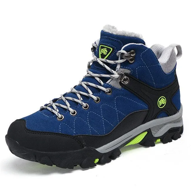New Men Boots Winter With Fur 2020 Warm Snow Boots Men Winter Boots Work Shoes Men Footwear Fashion Rubber Ankle Shoes 39-45