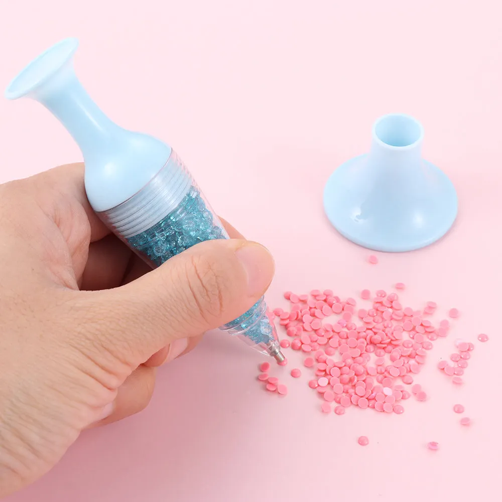 5D Diamond Painting Point Drill Pen with Diamond【only for decoration】