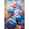 Hydrangeas-Paint by Numbers Acrylic Painting 30*40CM