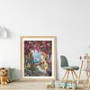 A Corner Of The Seaside City - 11CT Stamped Cross Stitch - 40*50cm