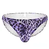 Leopard Print Men's Briefs Cool Underwear Male Comfy U Convex Bulge Pouch Man Bikini Underpants Shorts