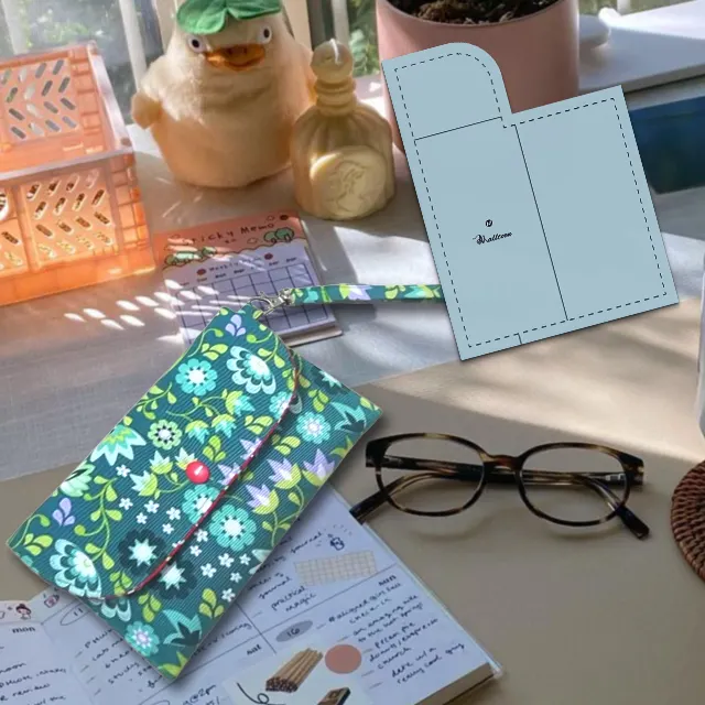 Portable Wallet Sewing Template &ndash; With Tutorial