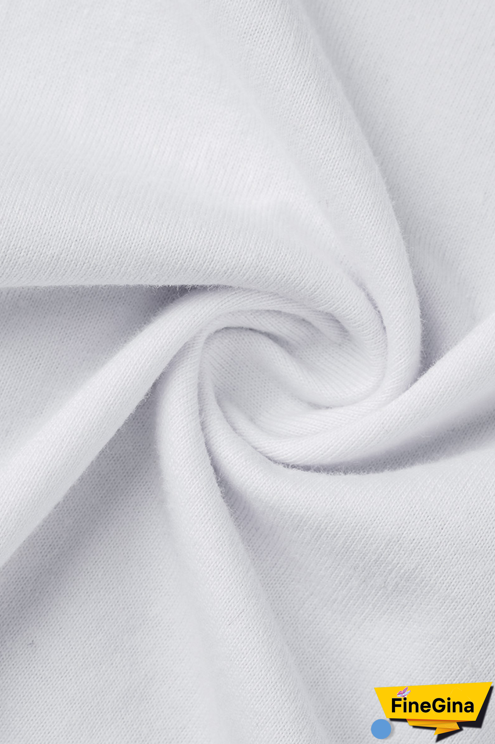 White Daily Print Patchwork O Neck T-Shirts