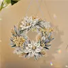DIY Christmas Diamond Painting Wreath（Single-Sided）